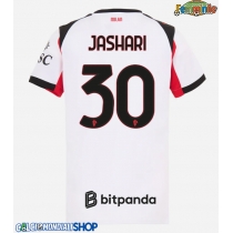 Maglie da calcio AC Milan Ardon Jashari #30 Seconda Maglia Femminile 2025-26 Manica Corta